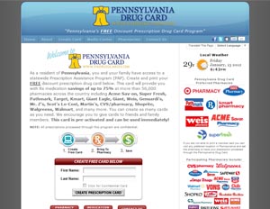 Pennsylvania Drug Card