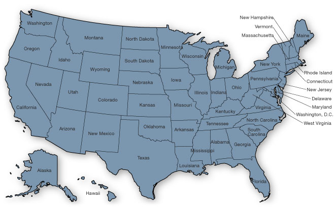 State Rx Program Map