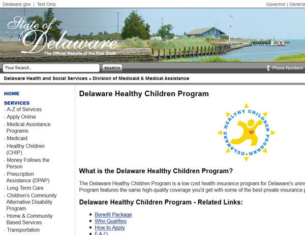 Delaware Healthy Children Program
