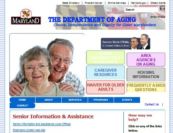 The Maryland Department of Aging