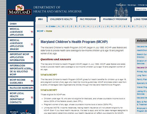 Maryland Children's Health Insurance Program