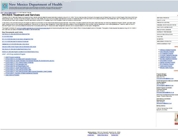 New Mexico AIDS/HIV Drugs Assistance Program
