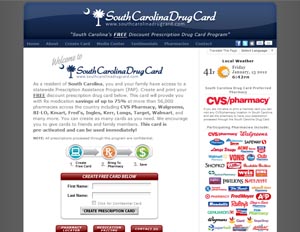 South Carolina Drug Card