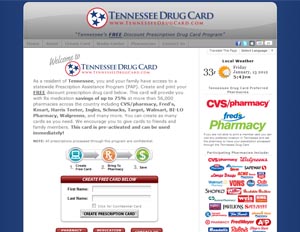 Tennessee Drug Card